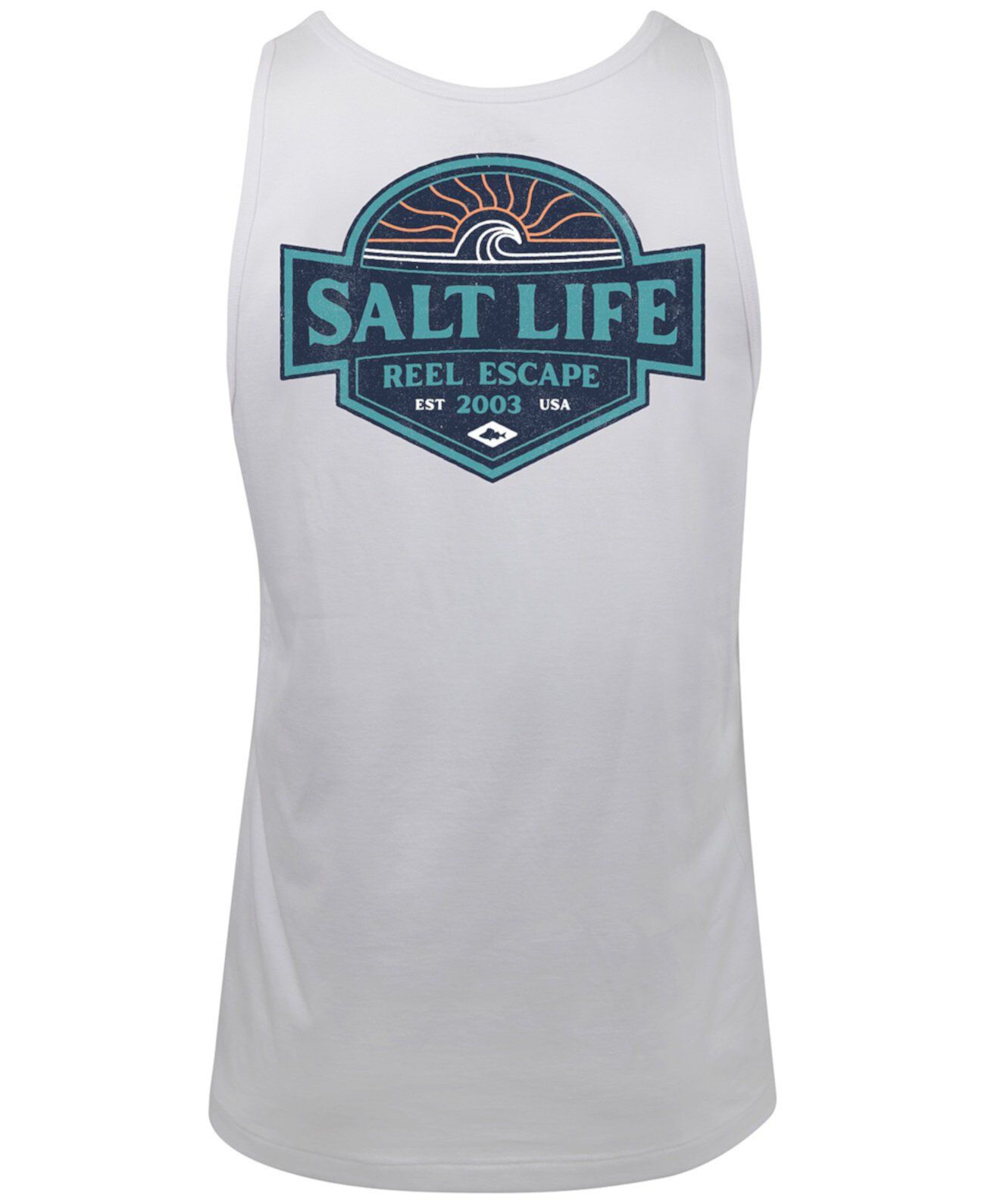 Мужская графическая майка Salt Life из 100% хлопка с обычной посадкой Salt Life