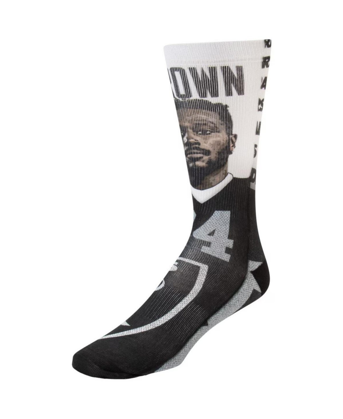 Мужские Носки For Bare Feet Antonio Brown Las Vegas Raiders Champs For Bare Feet