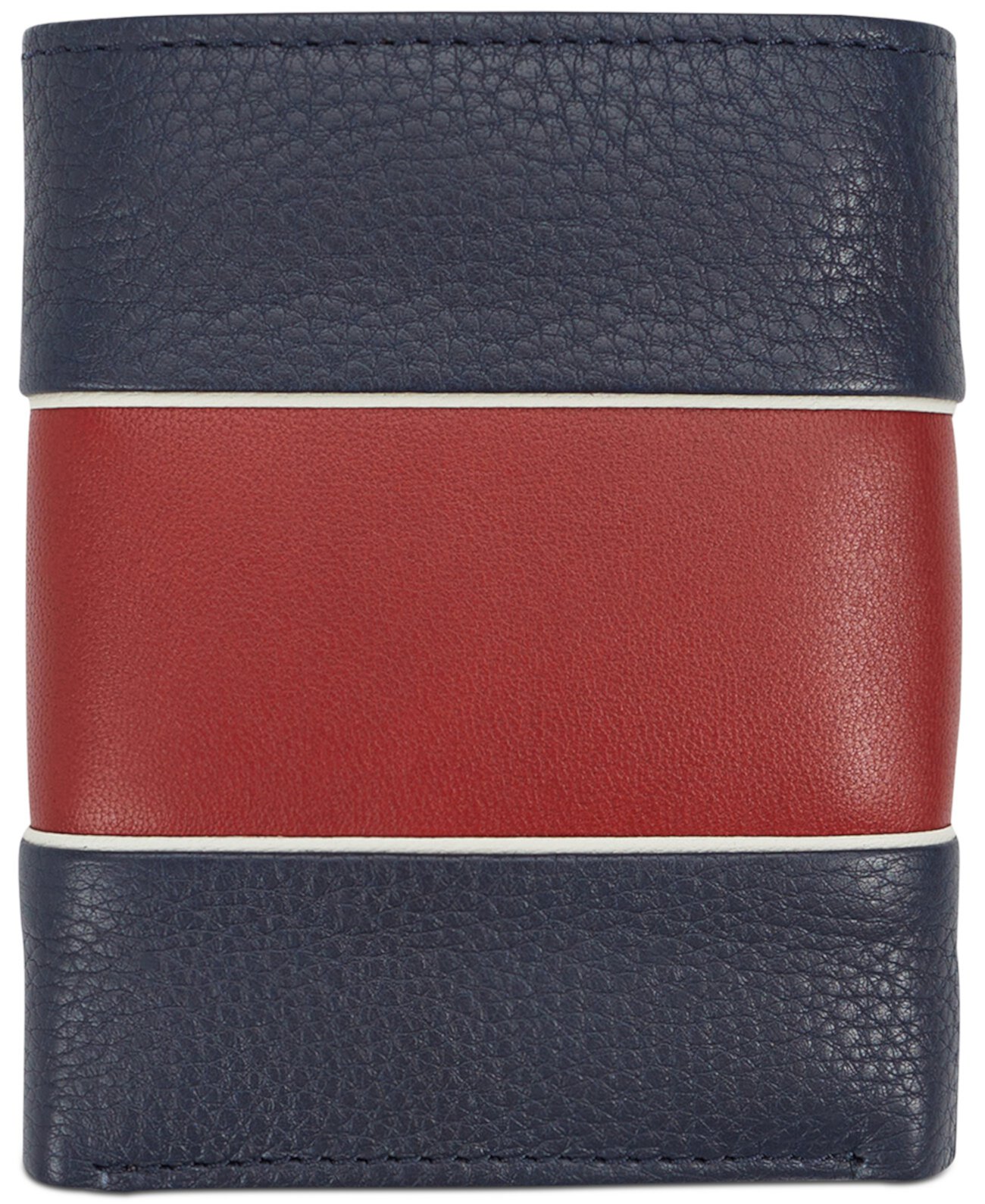 Men's RFID Trifold Wallet with Secret Zip Compartment Tommy Hilfiger