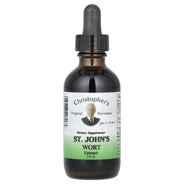 St. John's Wort Extract, 2 fl oz (Жидкие унции) Christopher's