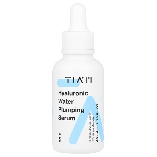 Hyaluronic Water Plumping Serum, 1.35 fl oz (40 ml) Tiam