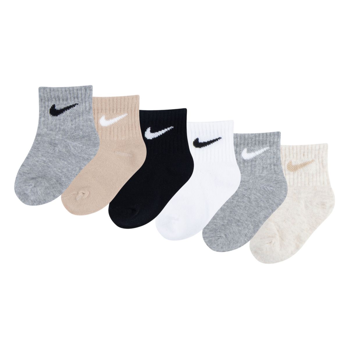 Детские Носки Nike Swoosh 6-Pack Nike