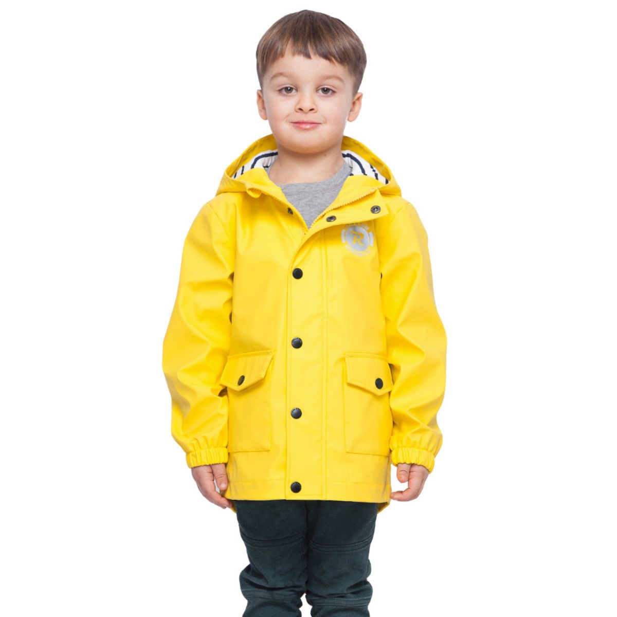 Повседневные Куртки Rokka&Rolla Для Мальчиков Waterproof Rain Coats Rubberized Jackets Rokka&Rolla