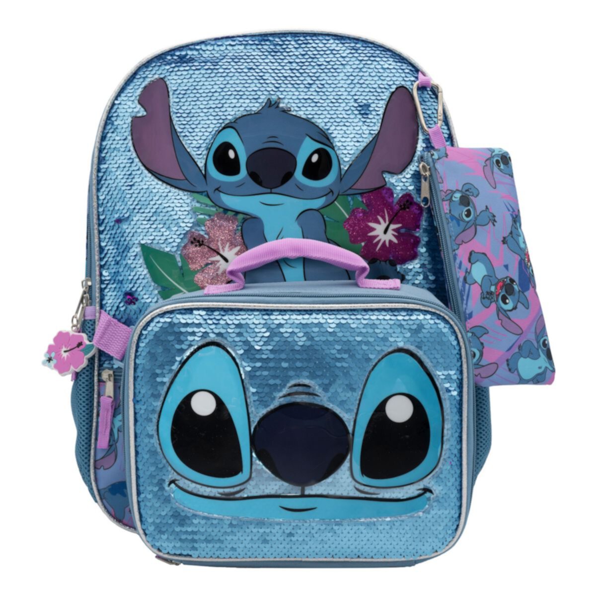 Disney's Lilo & Stitch 5-Piece Stitch Backpack Set Licensed Character