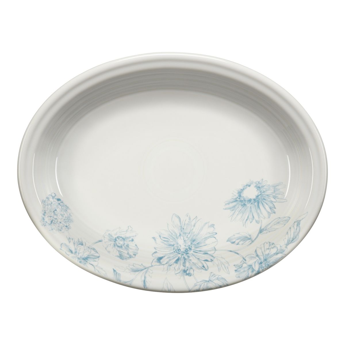 Fiesta Botanical Floral Oval Platter FIESTA