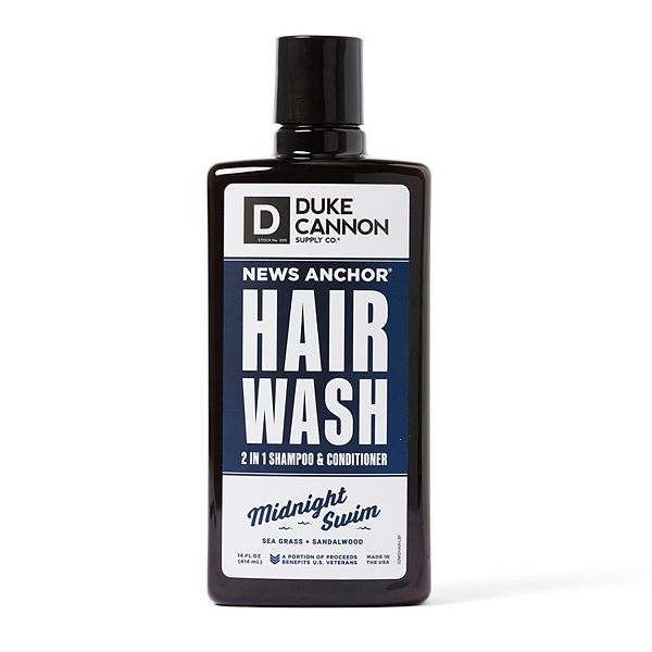 Duke Cannon Supply Co. Hair Wash 2-in-1 Shampoo & Conditioner - Midnight Swim Duke Cannon