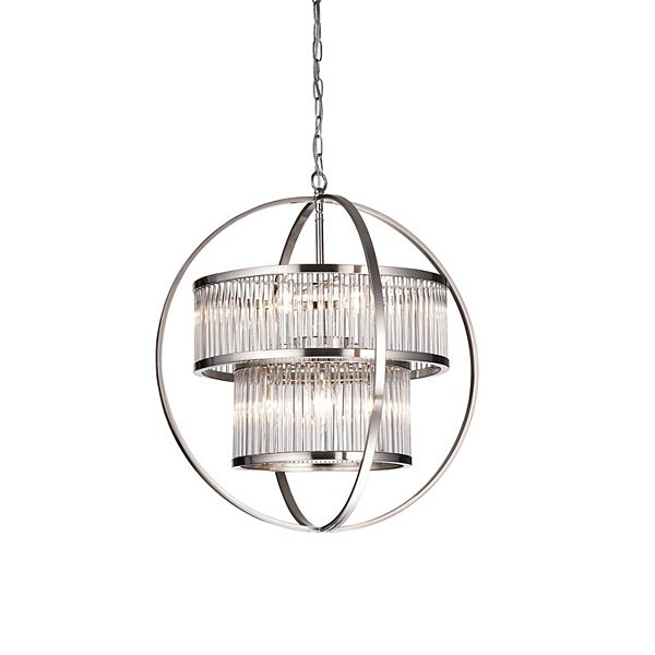 Greenville Signature 8-Light Globe Chandelier for Living/Dining Room, Bedroom, Entryway Greenville Signature