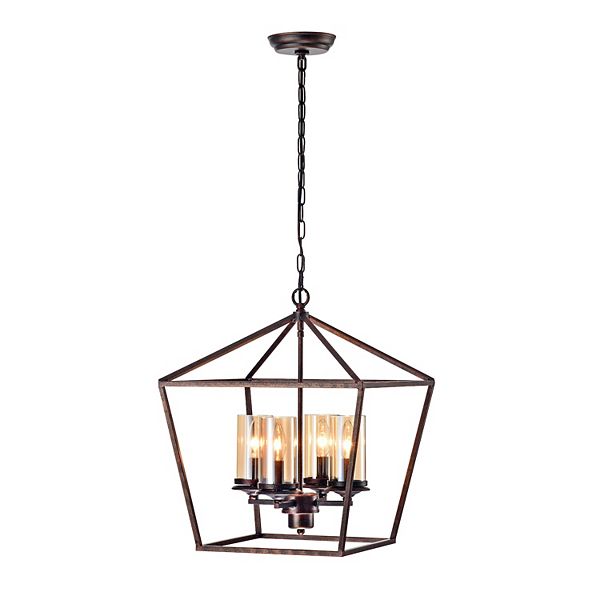 Greenville Signature 4-Light Chandelier for Dining/Living Room, Kitchen Island, Bedroom Greenville Signature