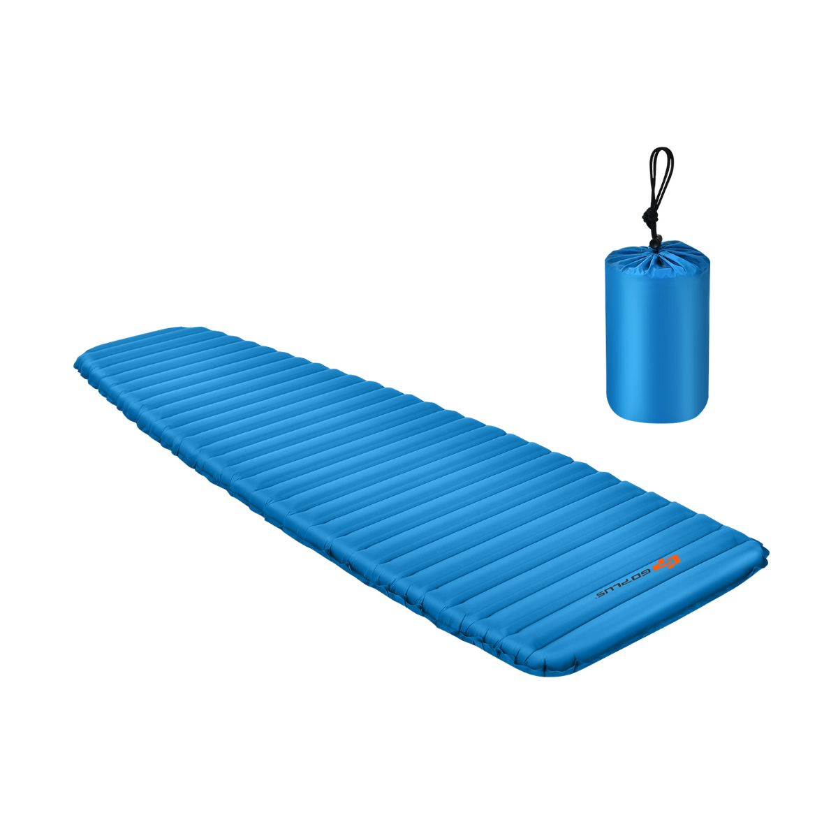 3 Inch Thick Inflatable Waterproof Camping Sleeping Pad Slickblue