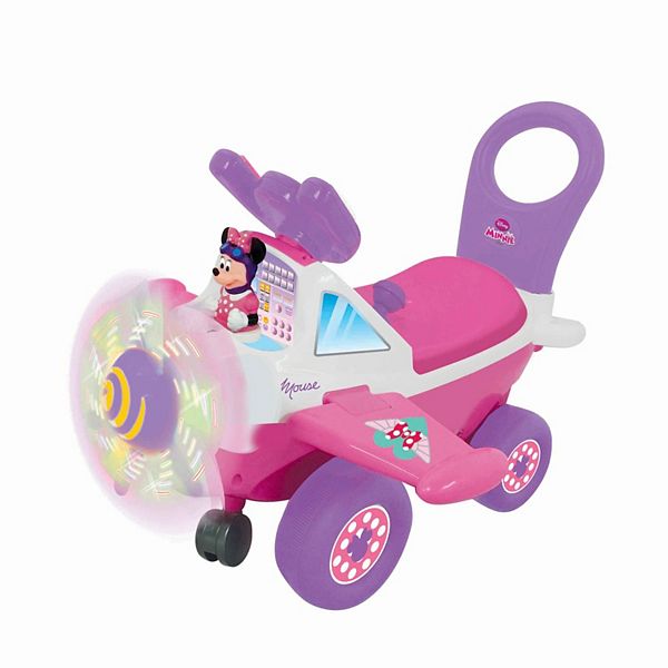 Disney's Minnie Mouse Plane Lights & Sounds Activity Ride-On by Kiddieland Kiddieland