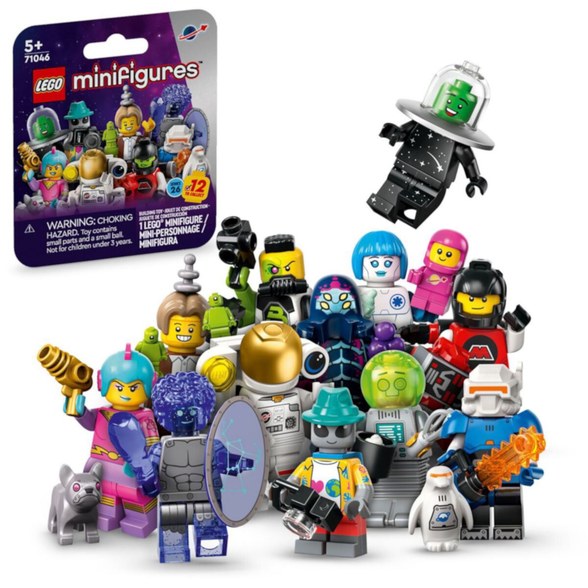 LEGO Minifigures Space Collectible Minifigure Space Toy Series 26 - Styles May Vary Lego