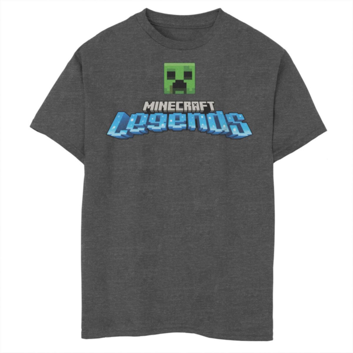 Детская Футболка Minecraft Boys 8-20 Legends Title Logo Minecraft