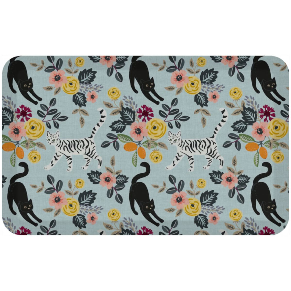 GelPro Designer Comfort Mat Funky Feline 20&#34; x 32&#34; GelPro