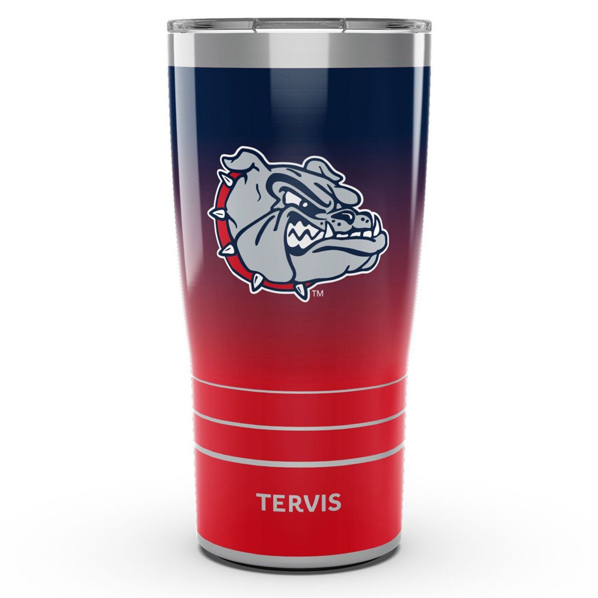 Tervis Gonzaga Bulldogs 20oz. Ombre Stainless Steel Tumbler Tervis