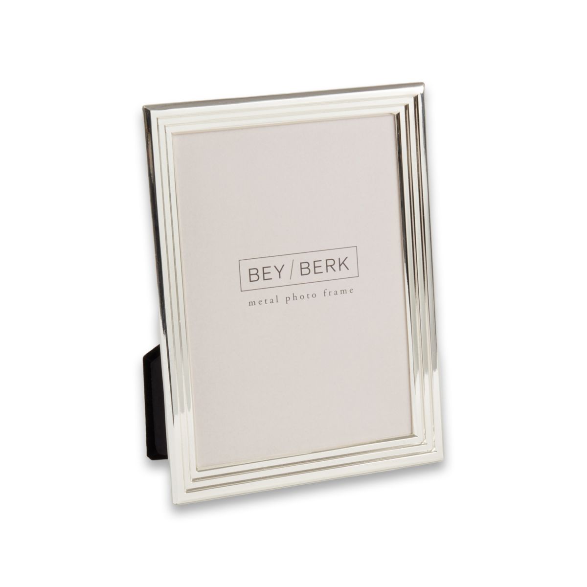 Bey-Berk Lance Silver Plated 8&#34; x 10&#34; Picture Frame Bey-Berk