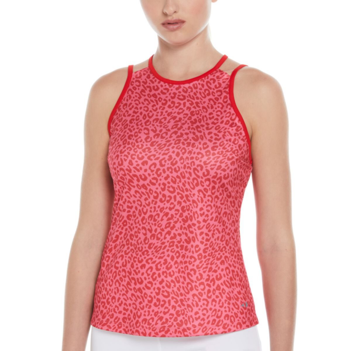 Женская Футболка Grand Slam Animal Print Strappy Tennis Tank Grand Slam