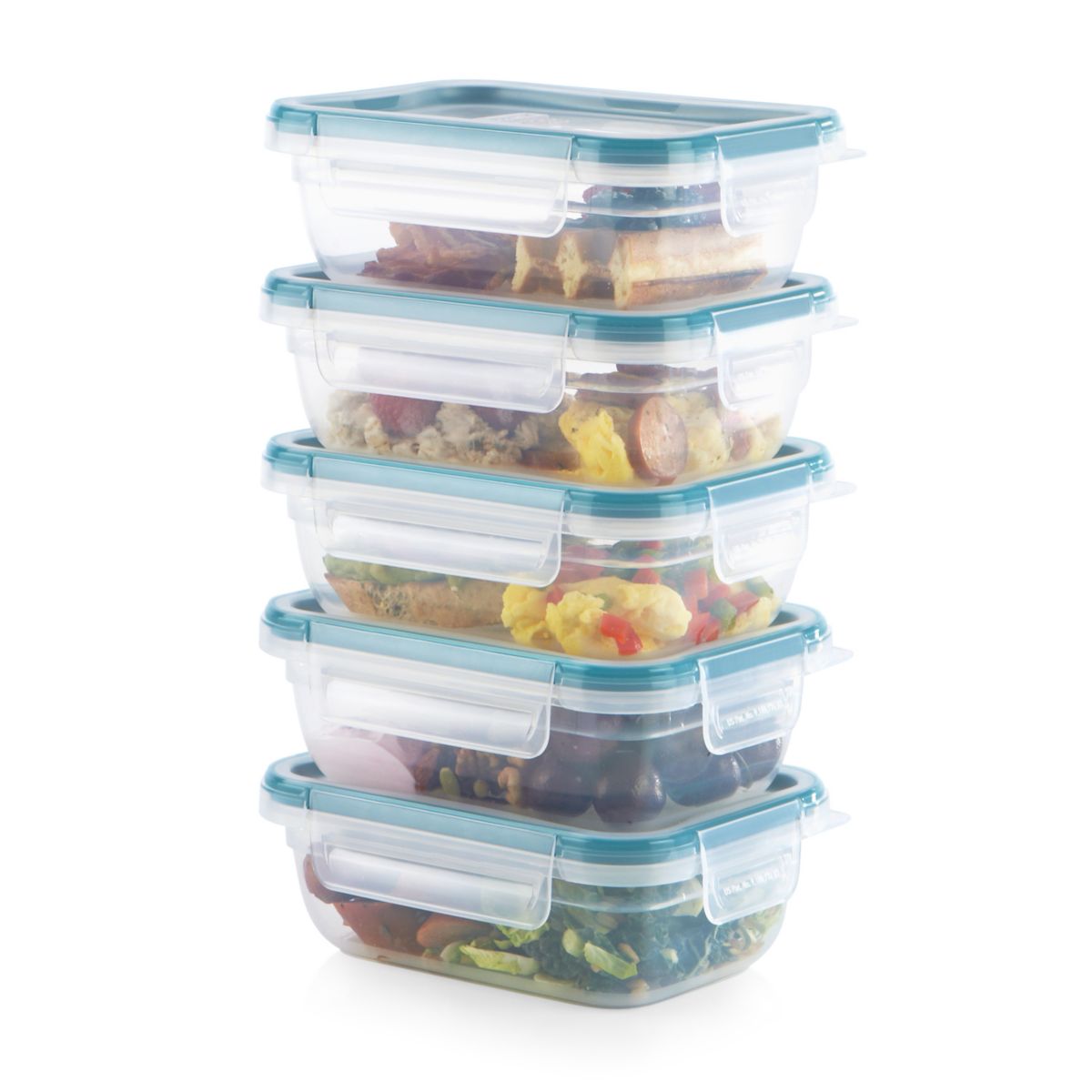 Snapware® Total Solution 10-piece Rectangular Plastic Food Storage Set Snapware