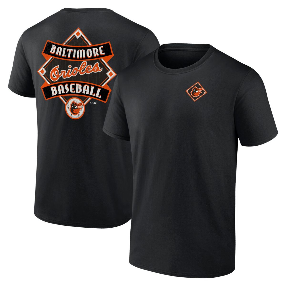 Men's Profile Black Baltimore Orioles Big & Tall Field Play T-Shirt Profile