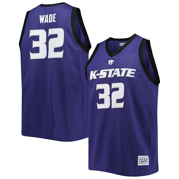 Мужская Футболка Original Retro Brand Dean Wade Purple Kansas State Wildcats Alumni Commemorative Replica Original Retro Brand