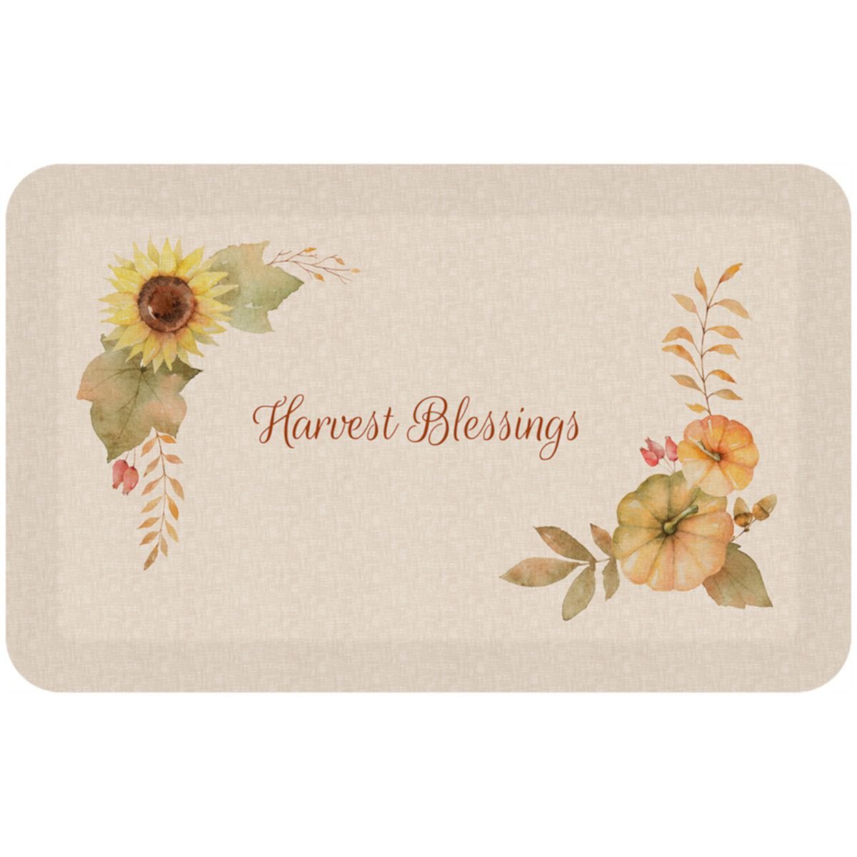 GelPro Designer Comfort Mat Harvest Blessings 20&#34; x 32&#34; GelPro