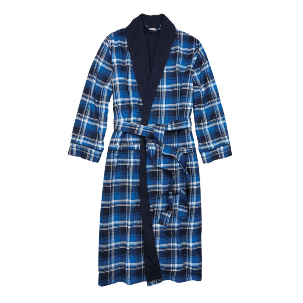 Kingsize Men's Big & Tall Jersey-lined Flannel Robe KingSize