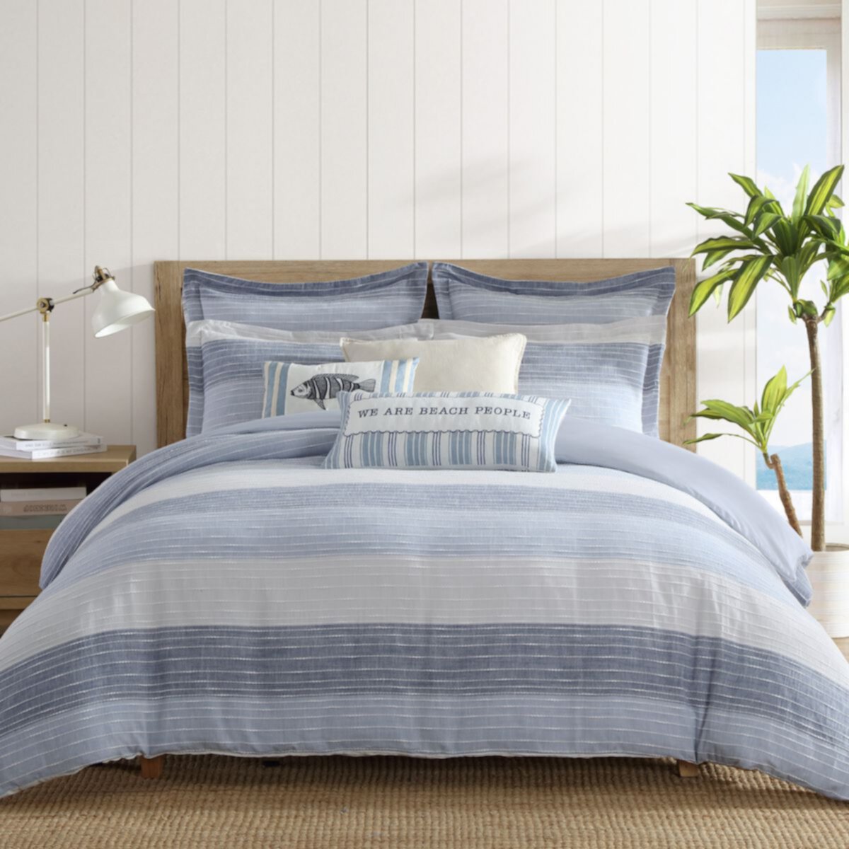 Levtex Home Sand Stripes Duvet Cover Set Levtex