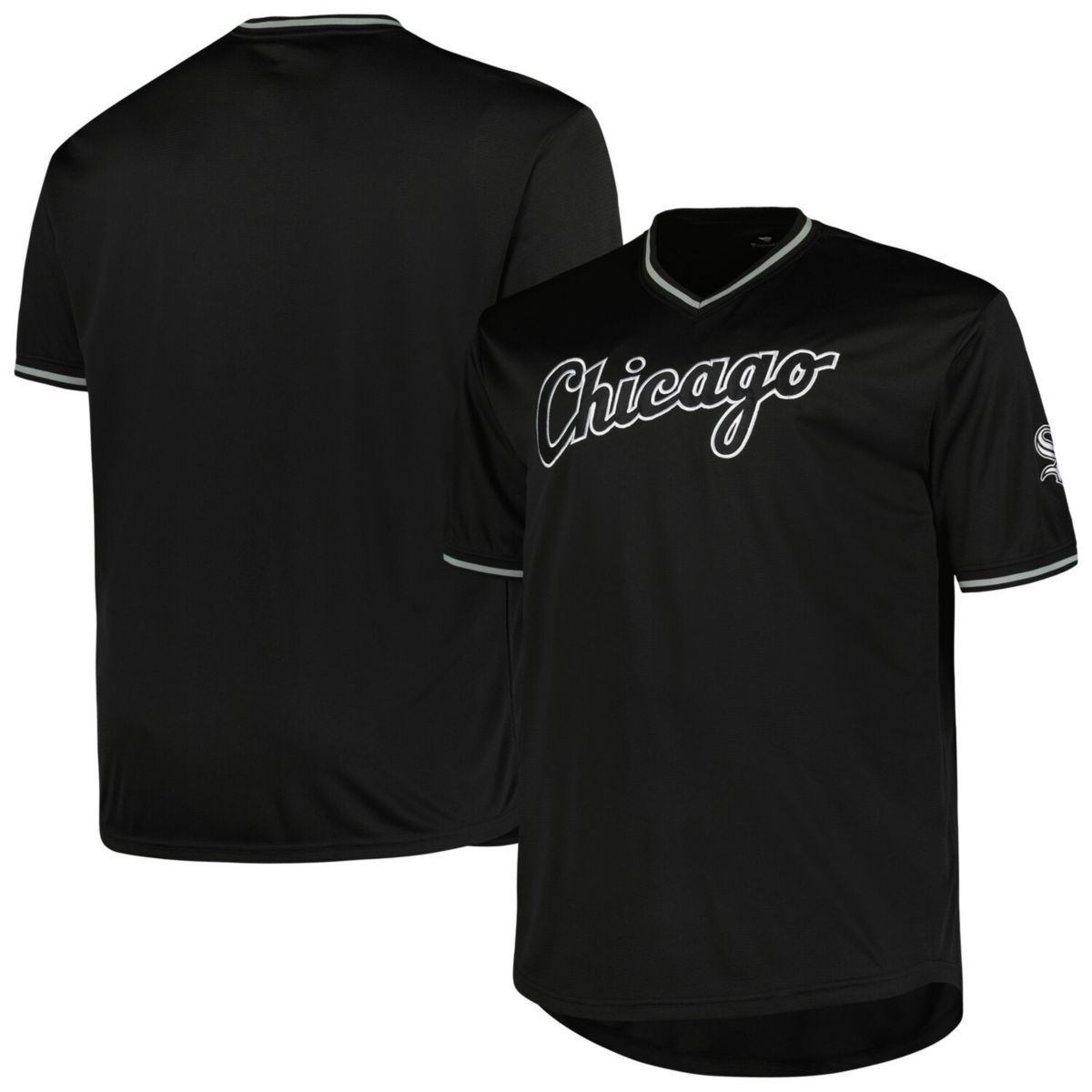 Men's Profile Black Chicago White Sox Big & Tall Pop Fashion Jersey Profile