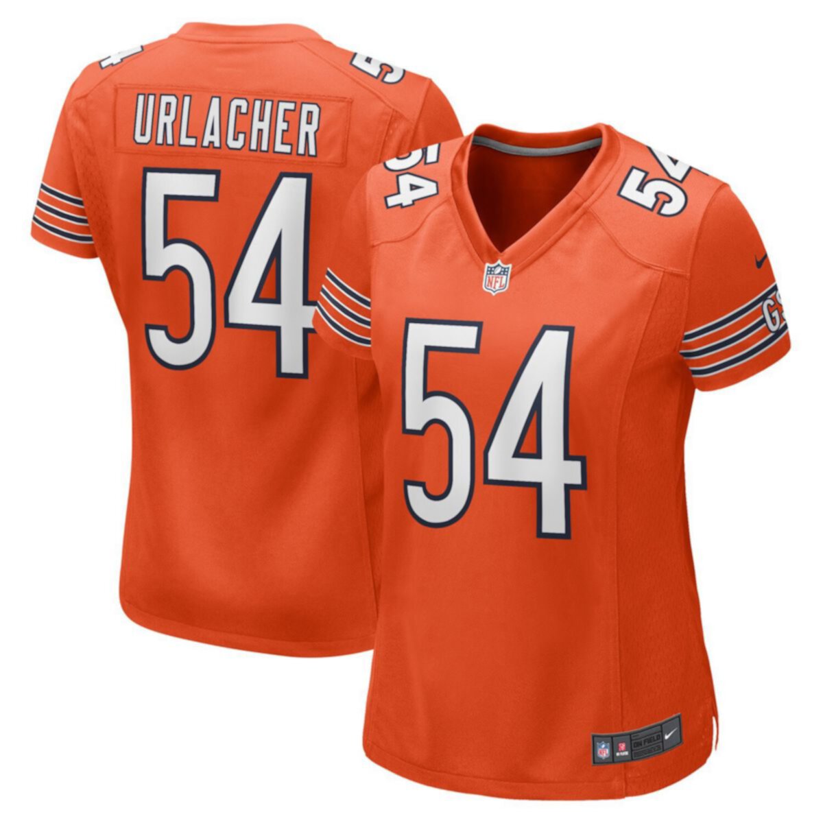 Женская Футболка Nike Brian Urlacher Оранжевая Nike