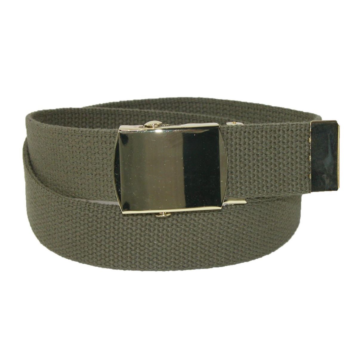 Ремень CTM Ctm Cotton Adjustable Belt With Brass Buckle CTM