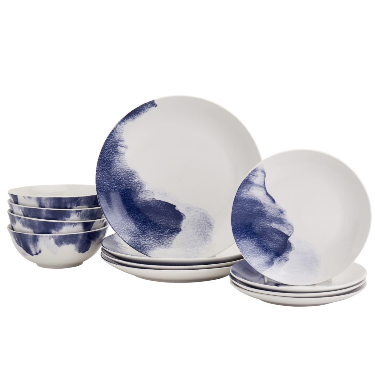 The Big One® Watercolor 12-pc. Dinnerware Set The Big One