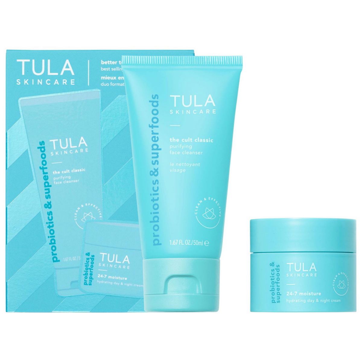 TULA Skincare Better Together Bestselling Cleansing & Hydrating Duo TULA Skincare