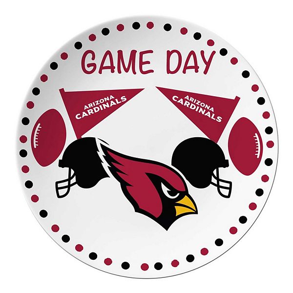 Arizona Cardinals Game Day Round Plate Unbranded