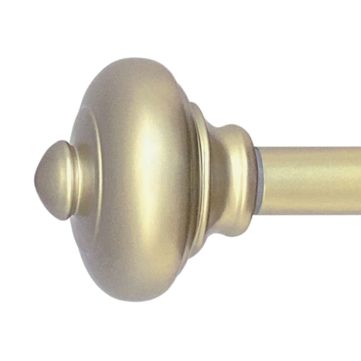 Decopolitan Burlingame 5/8&#34; Adjustable Curtain Rod Decopolitan