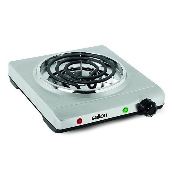 Salton Stainless Steel Portable Cooktop Salton