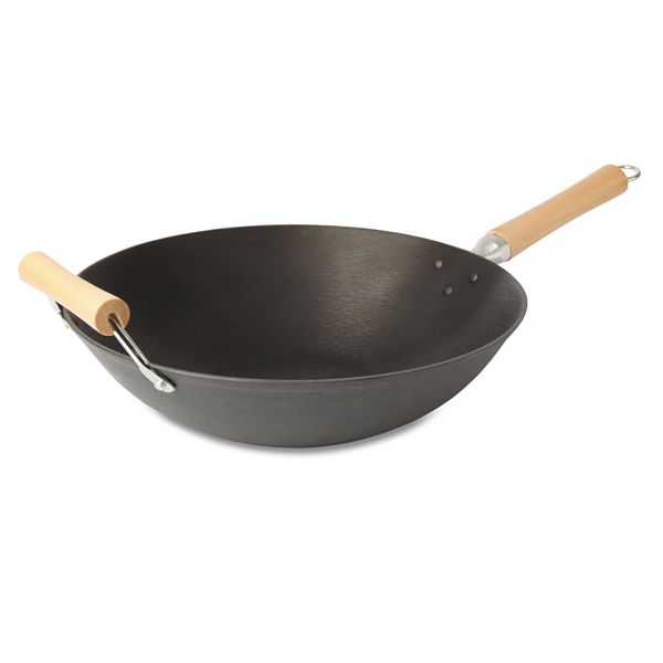 Joyce Chen 14-in. Cast-Iron Wok JOYCE CHEN