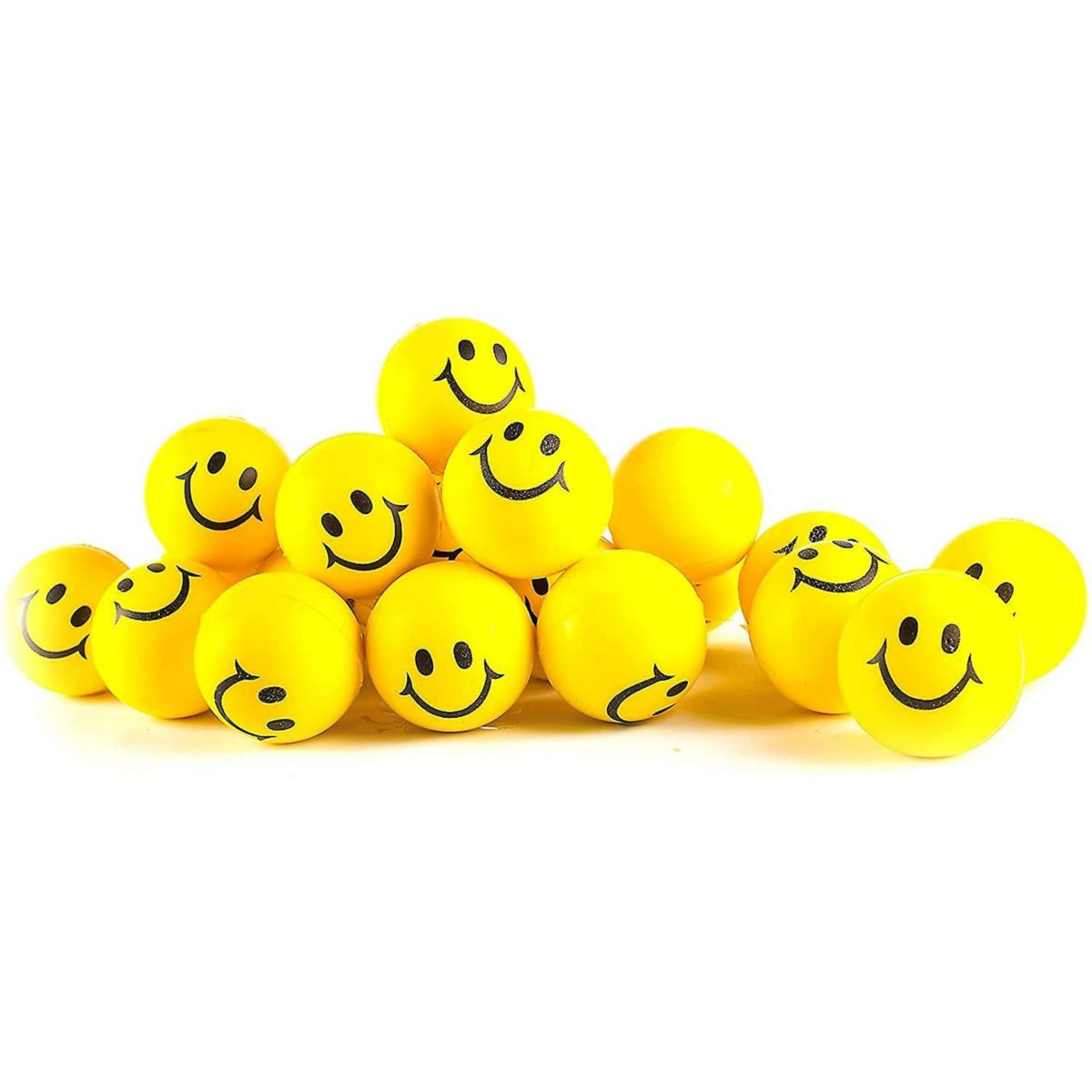 Squishy Stress Balls for Kids and Adults Funny Face Design to Support Anxiety Autism and PTSD Neliblu