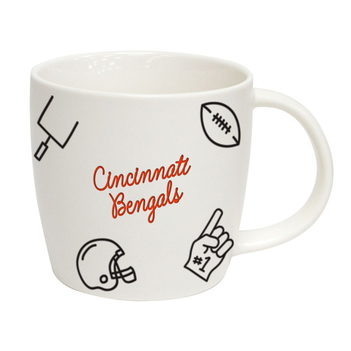 Cincinnati Bengals 18oz. Playmaker Mug Logo Brand