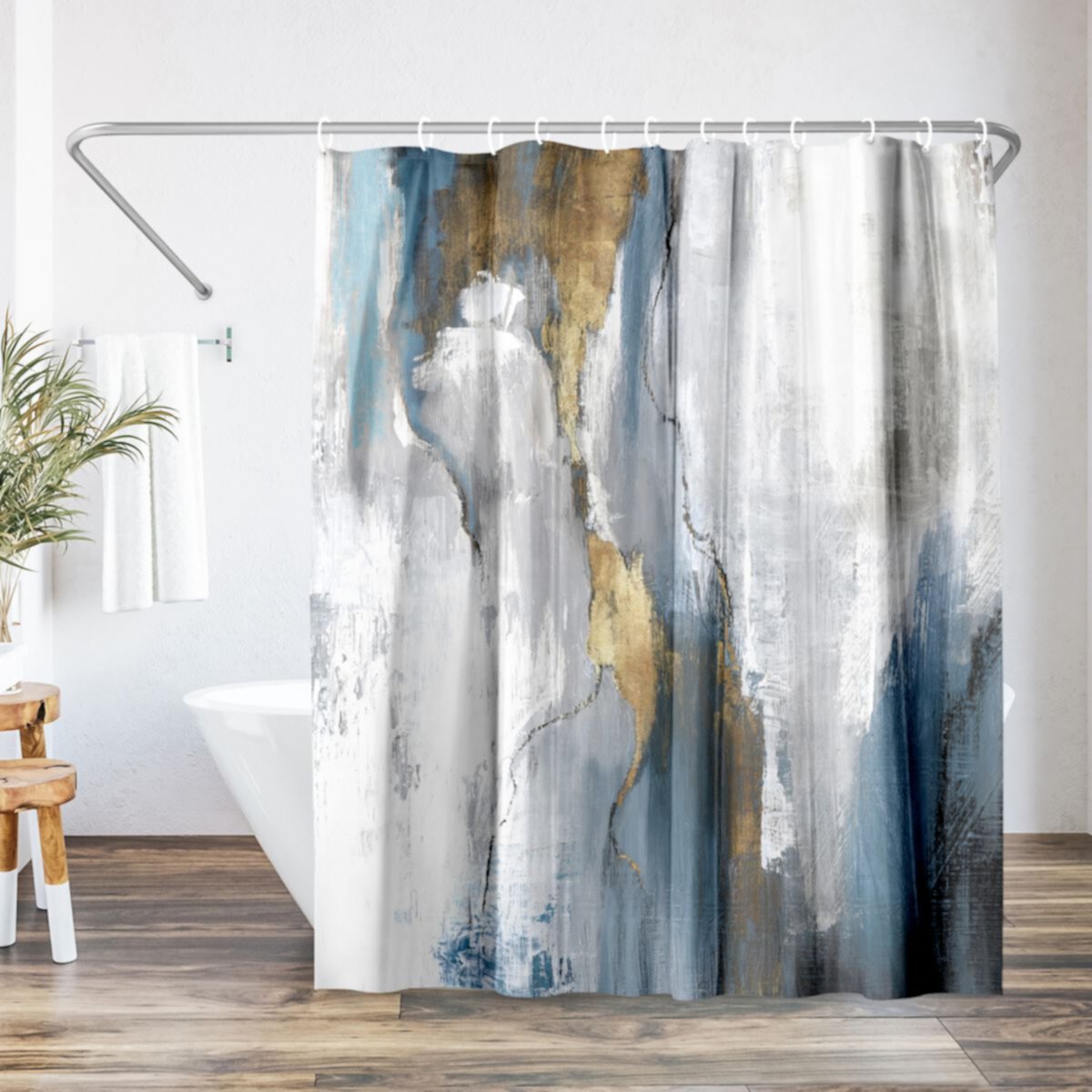 Americanflat Revolving Motion II Shower Curtain Americanflat