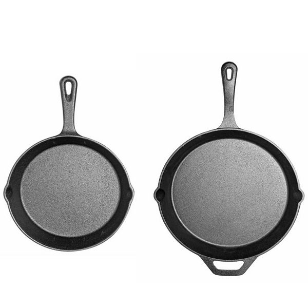 Heavy Duty Pre-Seasoned Cast Iron Frying Pans Lexi Home