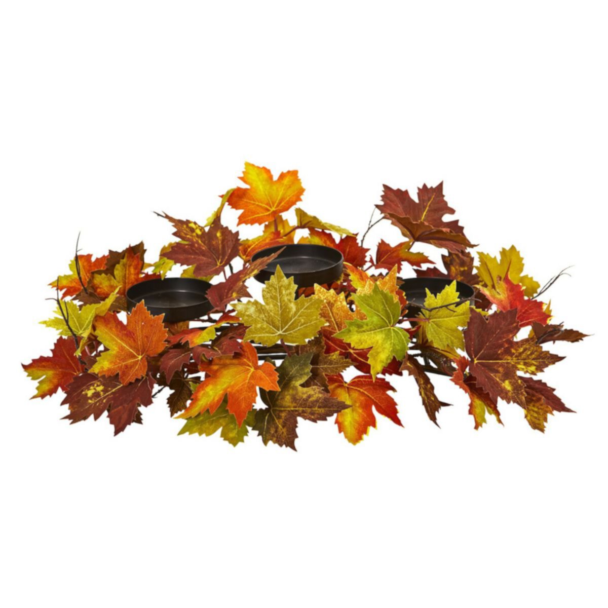 Maple Leaf Artificial Arrangement Candelabrum Slickblue