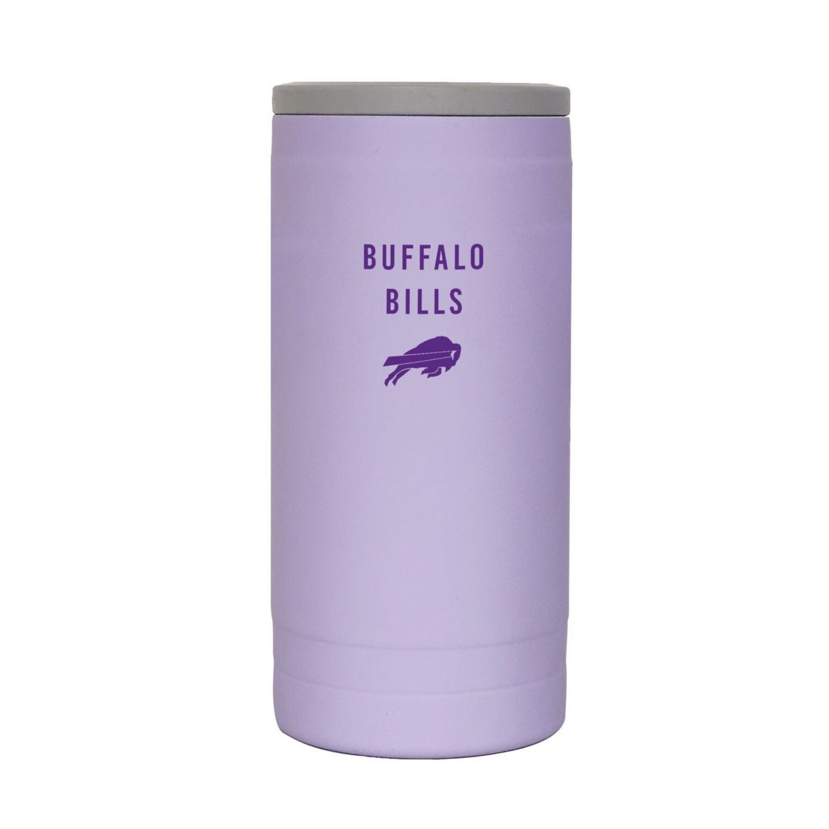 Портативный холодильник и термосумка Logo Brand Buffalo Bills 12oz. Lavender Soft Touch Slim Coolie Logo Brand