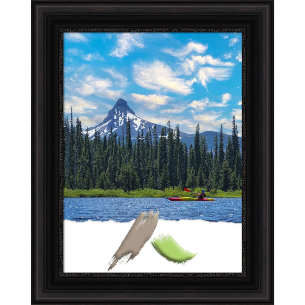 Amanti Art Parlor Black Picture Frame Amanti Art