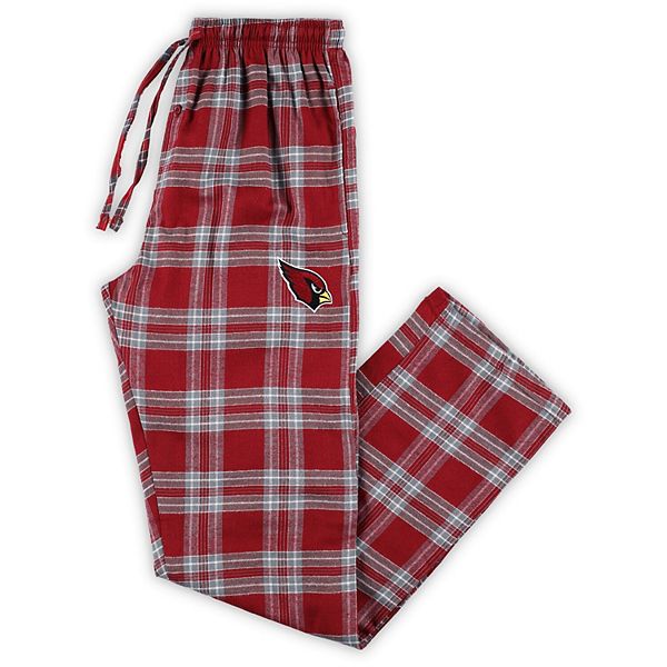 Мужские Пижамные брюки и шорты Concepts Sport Cardinal/Gray Arizona Cardinals Big & Tall Ultimate Sleep Pant Unbranded