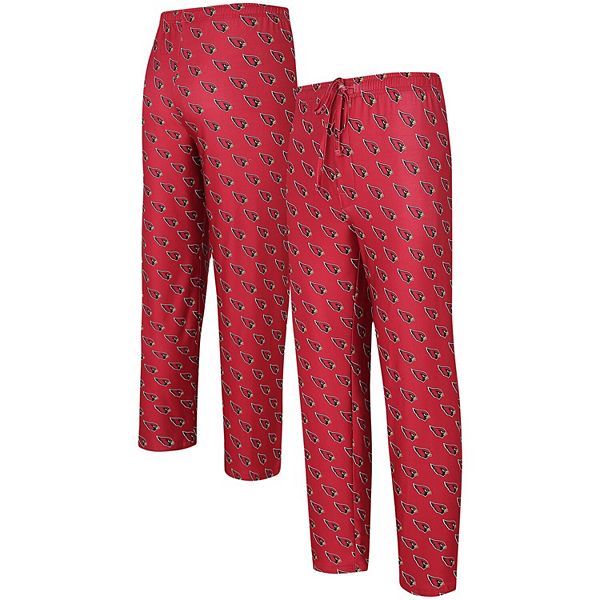 Men's Concepts Sport Cardinal Arizona Cardinals Gauge Allover Print Knit Pants Unbranded