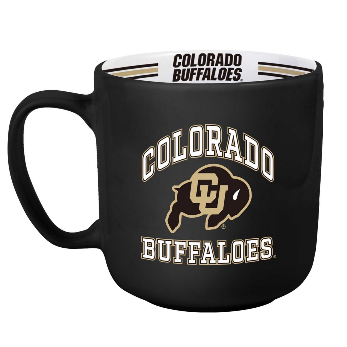 Colorado Buffaloes 15oz. Stripe Mug Logo Brand