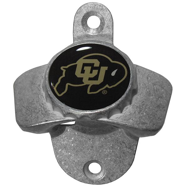 Настенная открывалка для бутылок Colorado Buffaloes из цинкового сплава, 7 см x 24,7 см x 7 см Siskiyou