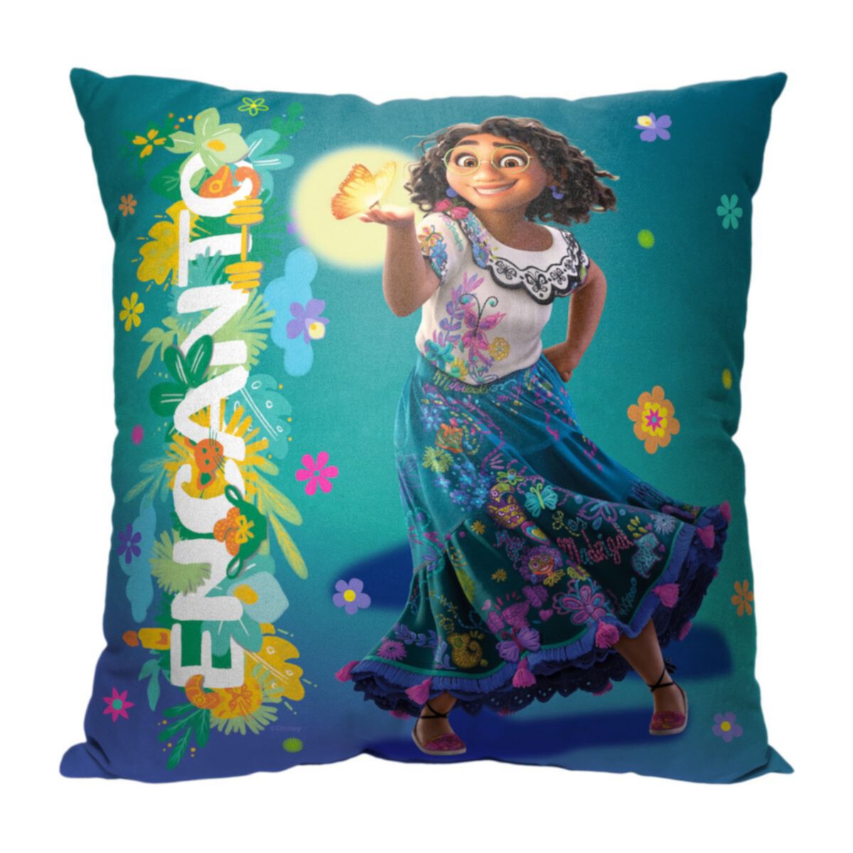 Disney's Encanto &#34;Hermosas Hermanos&#34; Decorative Pillow Licensed Character