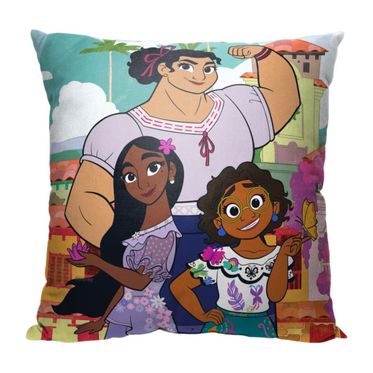Disney's Encanto &#34;Familia Power&#34; Decorative Pillow Licensed Character