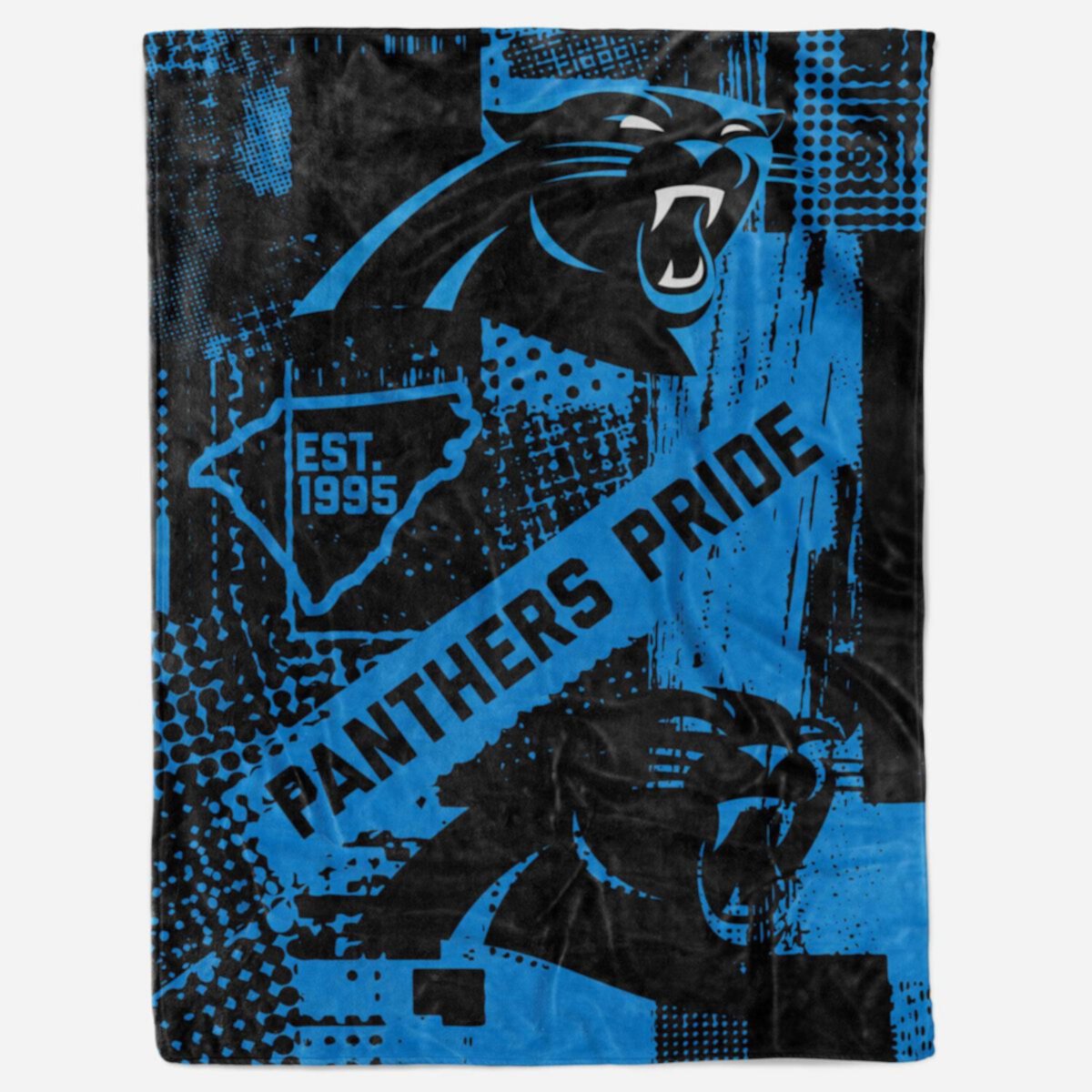 &#34;Carolina Panthers 60&#34;&#34; x 80&#34;&#34; Hometown Blanket&#34; Logo Brand