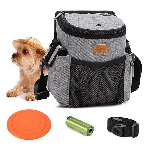 Pet Treat Training Pouch Crossbody Bag Multiple Pockets Ownpets